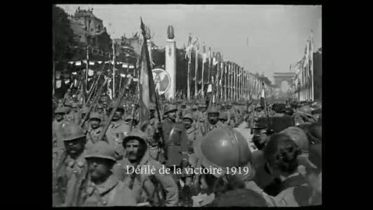 Il y a 100 ans, défilé de la victoire - 1919